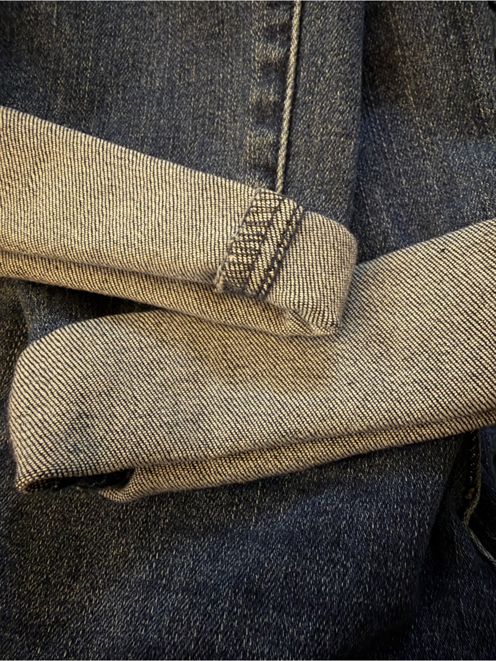 Democracy "Ab"solution® Blue Denim Petite Ankle Skimmer  8P NWOT - Picture 6 of 8